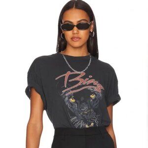 EXCELLENT CONDITION Anine Bing Walker Black Panther Concert Tee Sz. Med